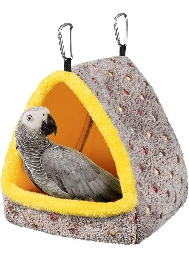 Large Bird Nest House, Comfortable Bird Bed for Cage with Mat, Hanging Hammock Shed Hideaway Hut for Macaws African Grey  Parrots - Image 1